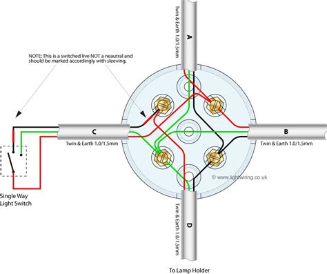 how to wire a lighting junction box|wiring diagram for lighting circuit.